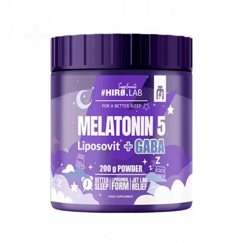 HIRO.LAB Melatonin 5 Liposovit + GABA 200g
