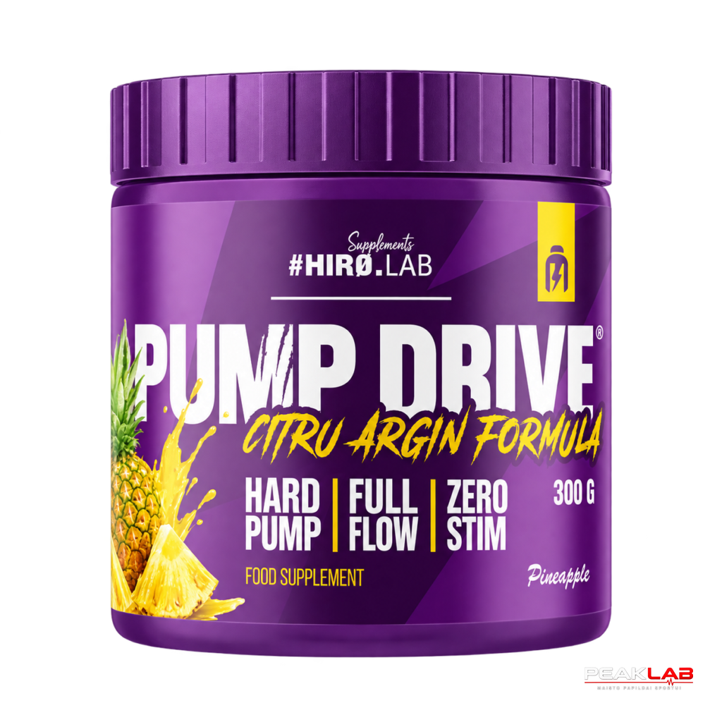 HIRO.Lab Pump Drive 300g BE STIMULIANTŲ