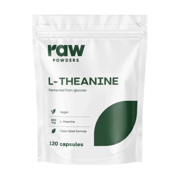 Raw Powders L-Theanine 120 kaps.