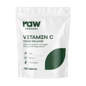 Raw Powders Vitamin C (Time Release) 180 tab.