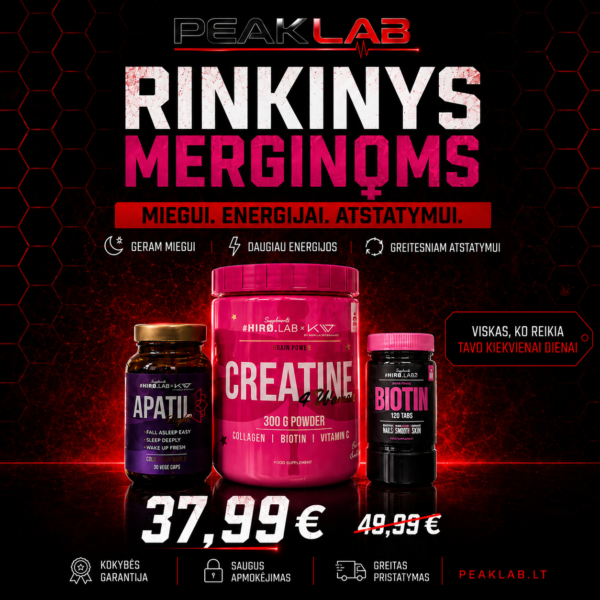 💖 Rinkinys merginoms  Viskas, ko reikia geresnei savijautai viename rinkinyje.