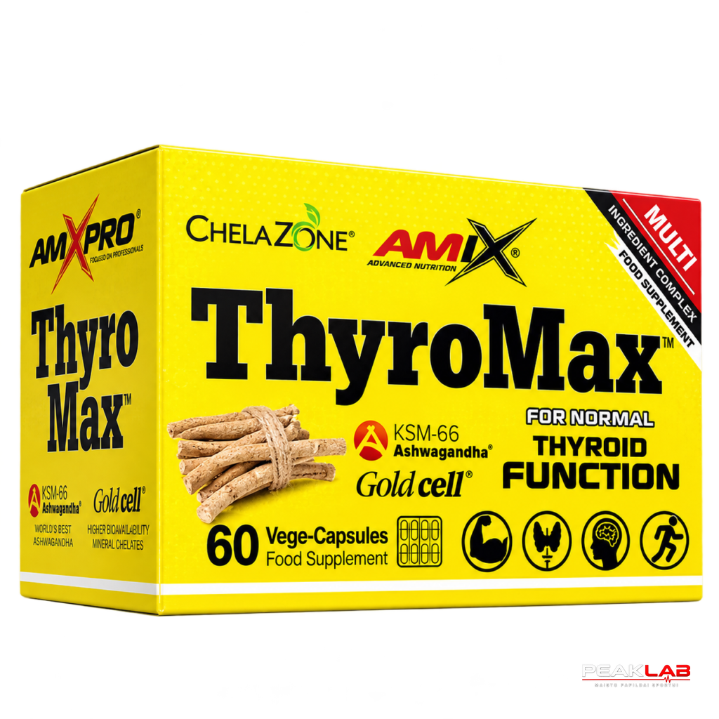 AmixPro® ThyroMAX 60 kaps. (su KSM-66 Ashwagandha)