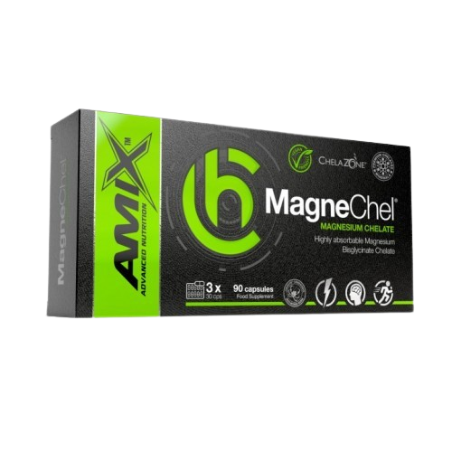 Amix ChelaZone® MagneChel 90 kaps. MAGNIO BISGLICINATAS