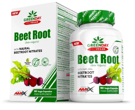 Amix GreenDay ProVegan Beet Root 90 kaps. BUROKĖLIŲ EKSTRAKTAS