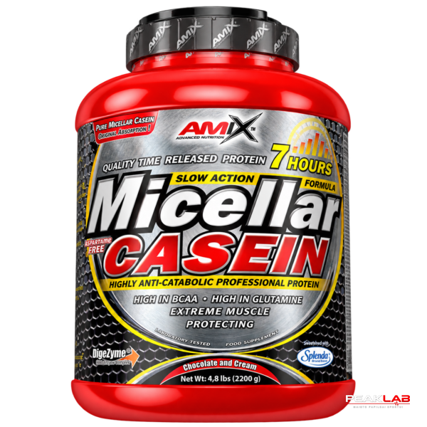 MIX NUTRITION MICELLAR CASEIN 2200 G. BALTYMAI