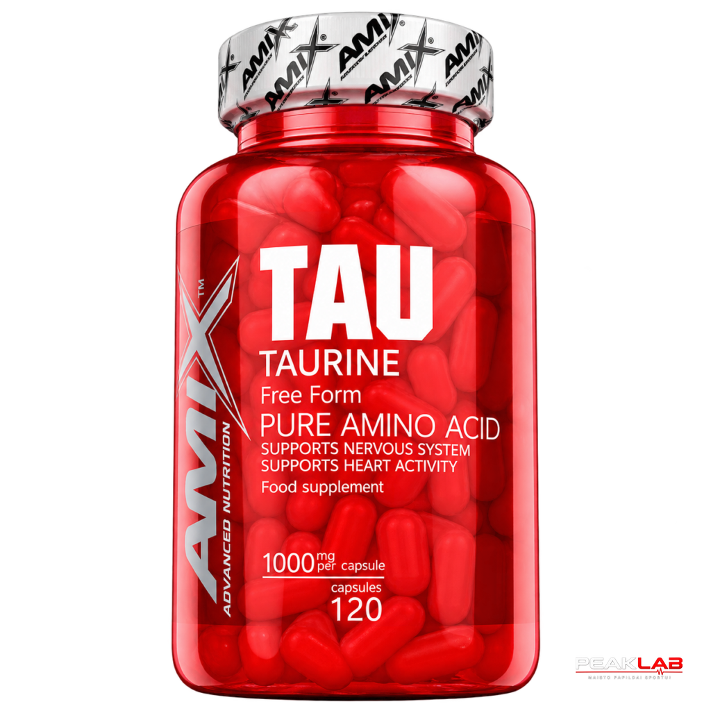 AMIX TAURINAS 120 KAPS.