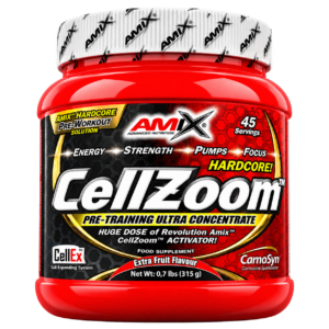 AMIX NUTRITION CELLZOOM HARDCORE ACTIVATOR 315 G. - 45 PORC.