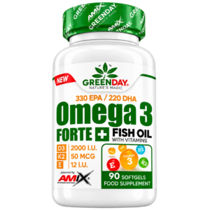 AMIX GREENDAY OMEGA 3 FORTE+ D3+K2+E 90 KAPS.