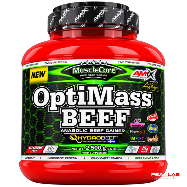 AMIX MUSCLECORE DW - OPTIMASS BEEF 2500 G.