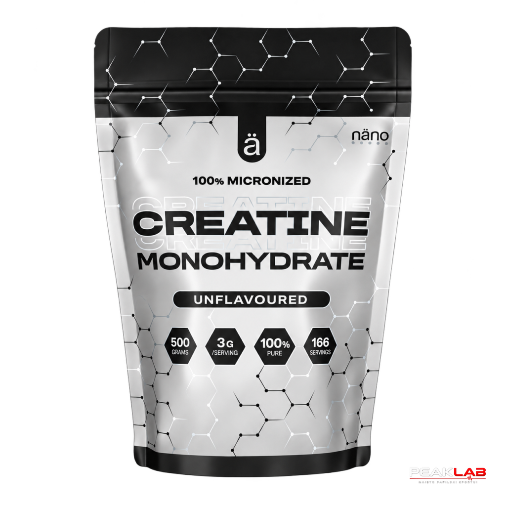 NANO SUPPS CREATINE MONOHYDRATE 500 G.