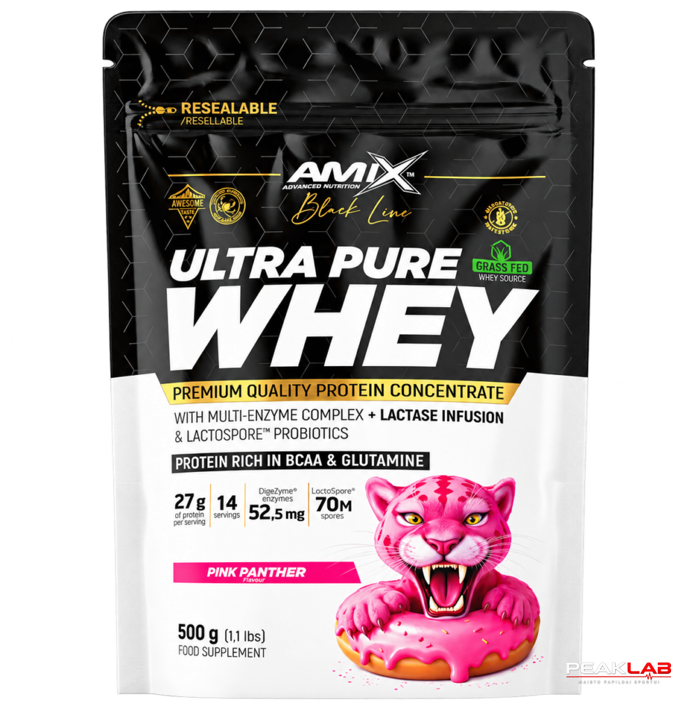 AMIX BLACK LINE ULTRA PURE WHEY PROTEIN 500 G.