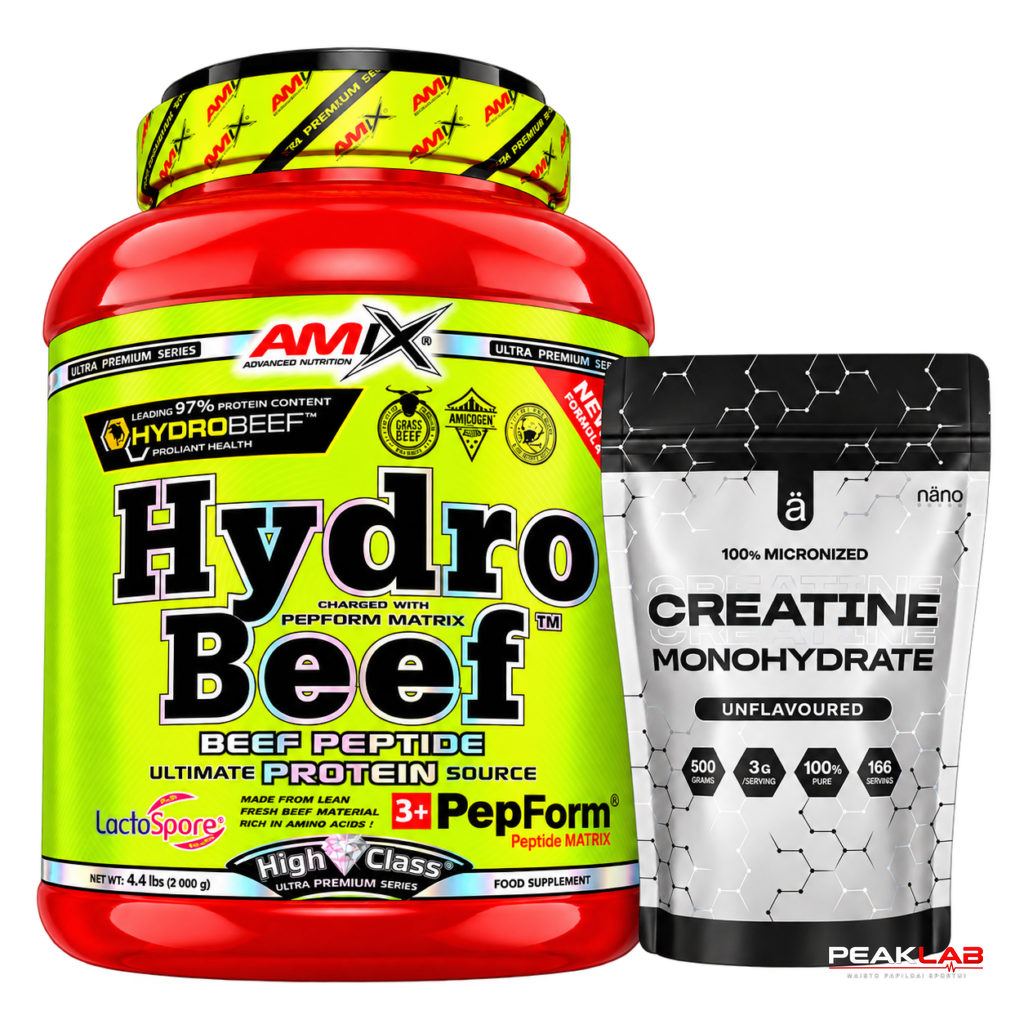 AMIX HYDROBEEF 2000G+NANO CREATINE 500G.