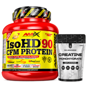 AMIX ISOHD 1800G.+NANO CREATINE 500G.
