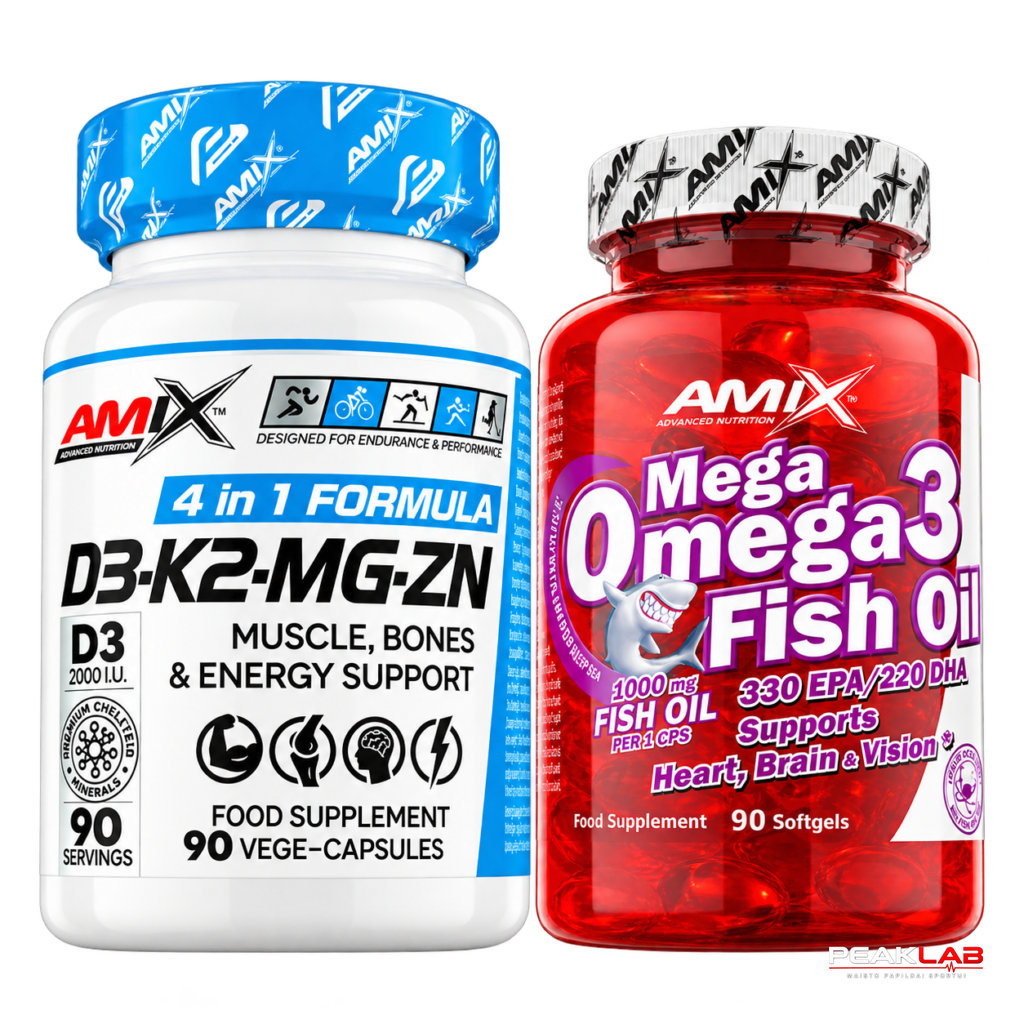 Omega-3 + D3–K2–Mg–Zn COMBO