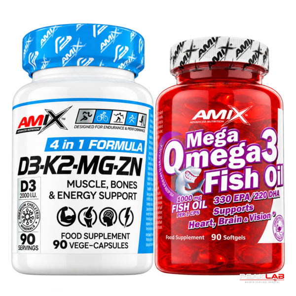 Omega-3 + D3–K2–Mg–Zn COMBO